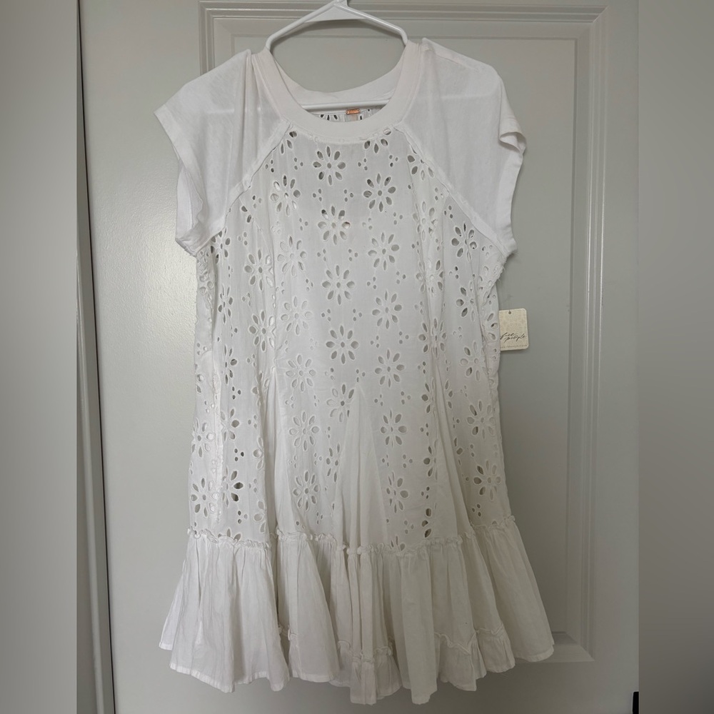 Free People Sadler Mini Dress NWT